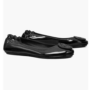 Tory Burch Black Ballet Flats